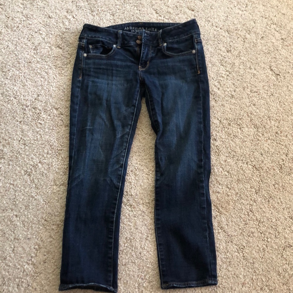 American Eagle jean capris